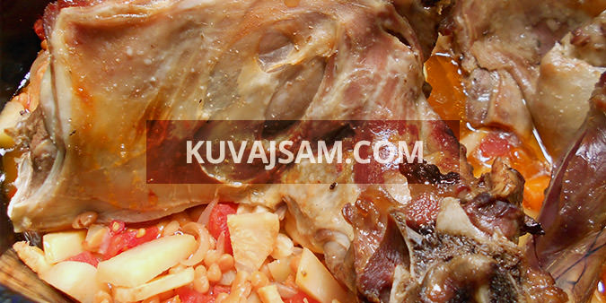 Jagnjetina sa pasuljem (foto: kuvajsam.com)