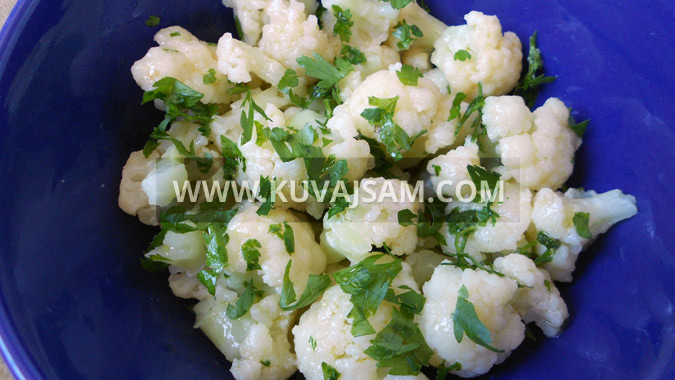 Salata od karfiola (foto: kuvajsam.com)