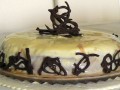 Triple chocolate torta