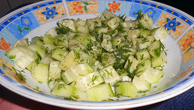 Salata od krastavca