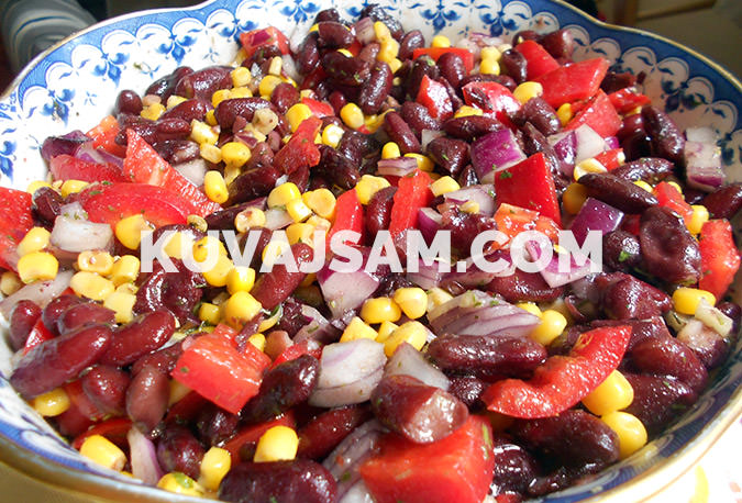 Meksička salata (foto: kuvajsam.com)