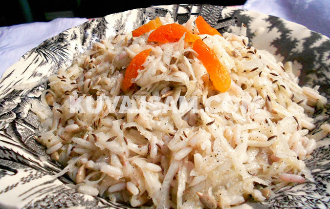 Salata od rotkve (foto: kuvajsam.com)